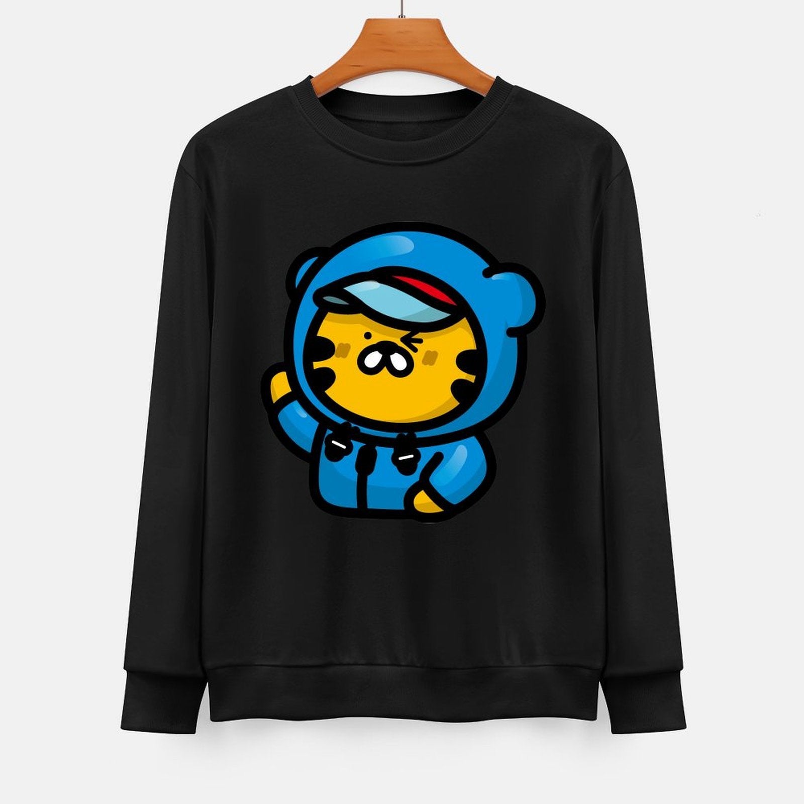 Front Patterned Long Sleeve TopCoreLine YearRound